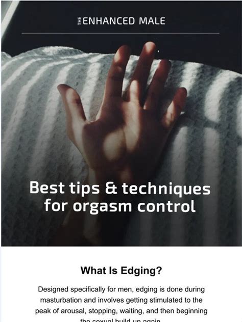 edged gay|How to masturbate for hours: a guide to edging .